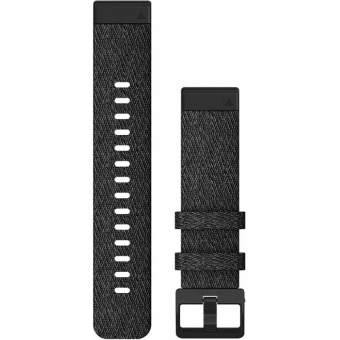 Ремешок GARMIN QUICKFIT BAND 20MM HEATHERED BLACK NYLON WITH BLACK HARDWARE 10485 Ремешок GARMIN QUICKFIT BAND 20MM HEATHERED BLACK NYLON WITH BLACK HARDWARE 10485