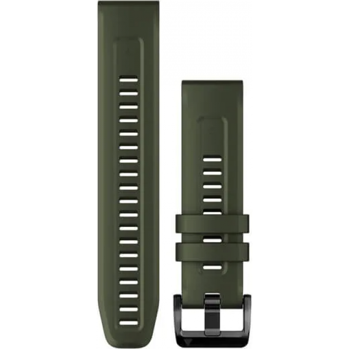 Ремешок GARMIN QUICKFIT для часов Fenix 5/6/7 и Epix 2 силиконовый цвета мха, 22 мм 010-13111-03 Ремешок GARMIN QUICKFIT для часов Fenix 5/6/7 и Epix 2 силиконовый цвета мха, 22 мм 010-13111-03