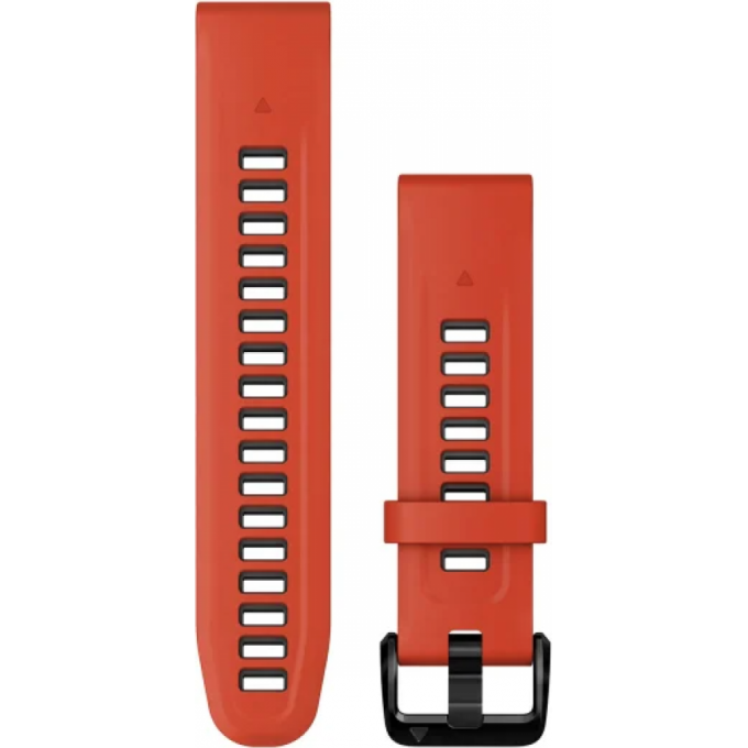 Ремешок GARMIN QUICKFIT FLAME RED/GRAPHITE (FENIX 7S PRO) 11608 Ремешок GARMIN QUICKFIT FLAME RED/GRAPHITE (FENIX 7S PRO) 11608