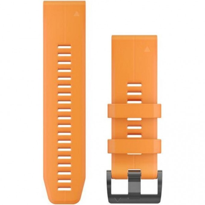 Ремешок сменный для GARMIN FENIX 5X PLUS 26MM QUICKFIT SPARKORANGE SILICONE 010-12741-03 Ремешок сменный для GARMIN FENIX 5X PLUS 26MM QUICKFIT SPARKORANGE SILICONE 010-12741-03