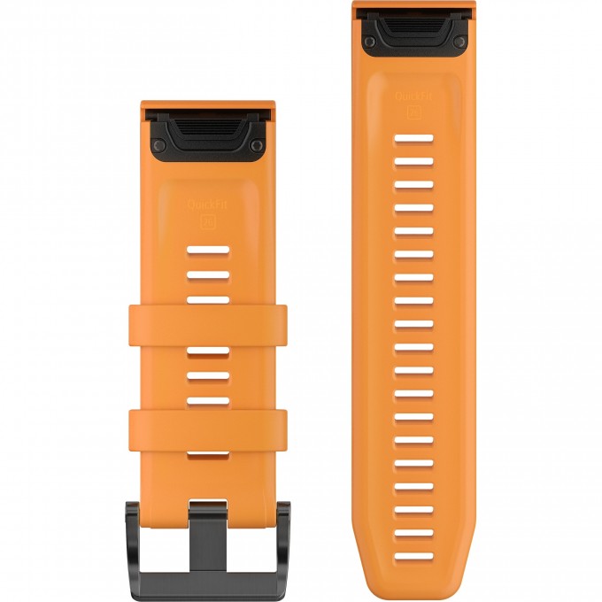 Ремешок сменный для GARMIN FENIX 6 22MM EMBER ORANGE SILICONE 010-12863-01 Ремешок сменный для GARMIN FENIX 6 22MM EMBER ORANGE SILICONE 010-12863-01