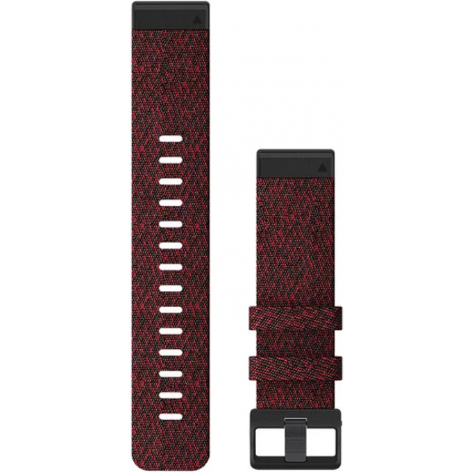 Ремешок сменный для GARMIN FENIX 6 22MM HEATHERED RED NYLON 010-12863-06 Ремешок сменный для GARMIN FENIX 6 22MM HEATHERED RED NYLON 010-12863-06