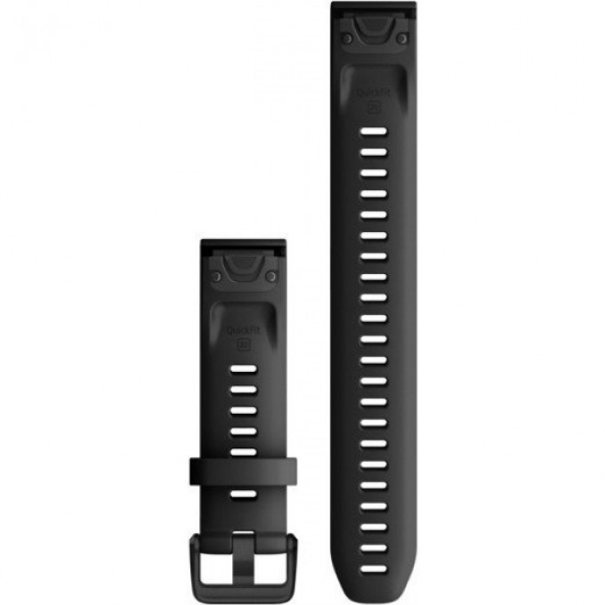 Ремешок сменный для GARMIN FENIX 6S 20MM BLACK SILICONE 010-12867-00 Ремешок сменный для GARMIN FENIX 6S 20MM BLACK SILICONE 010-12867-00