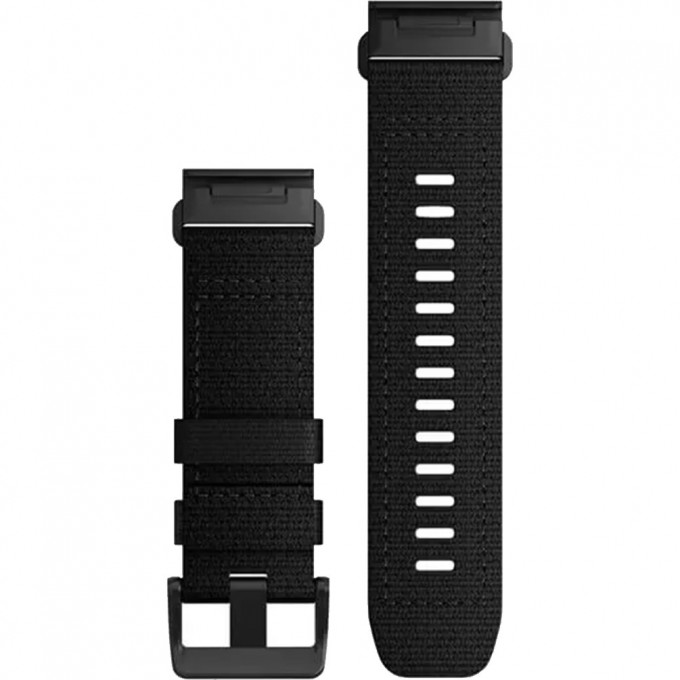 Ремешок сменный для GARMIN FENIX 6X 26MM HEATHERED BLACK NYLON 010-12864-07 Ремешок сменный для GARMIN FENIX 6X 26MM HEATHERED BLACK NYLON 010-12864-07