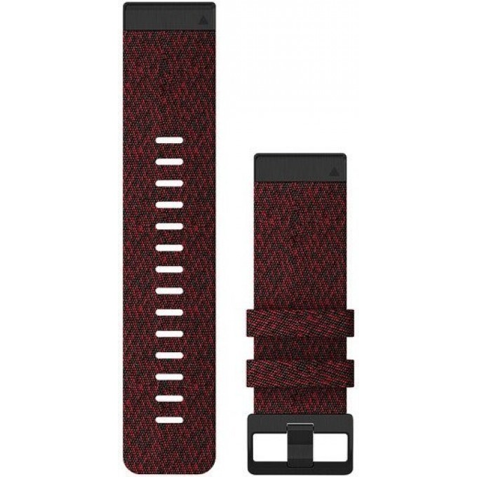 Ремешок сменный для GARMIN FENIX 6X 26MM HEATHERED RED NYLON 010-12864-06 Ремешок сменный для GARMIN FENIX 6X 26MM HEATHERED RED NYLON 010-12864-06
