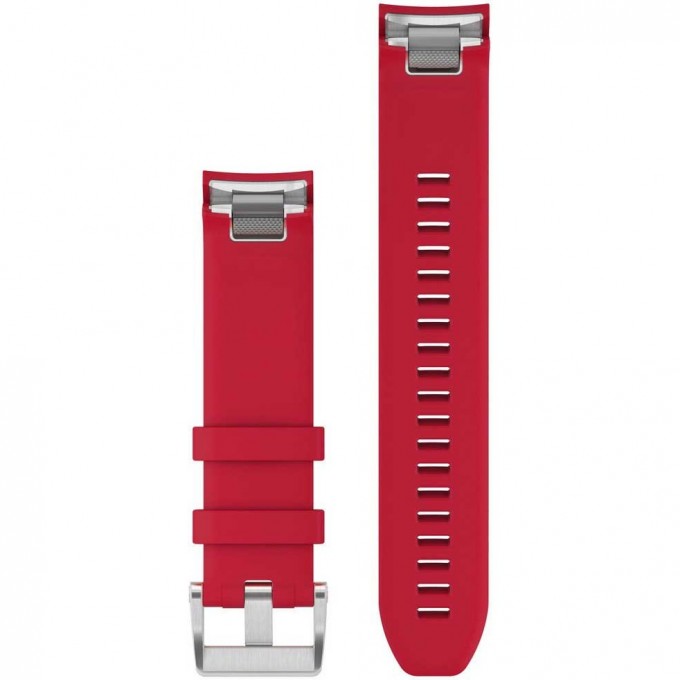 Ремешок сменный для GARMIN QUICKFIT 20MM, силиконовый Red (Красный) 010-12496-03 Ремешок сменный для GARMIN QUICKFIT 20MM, силиконовый Red (Красный) 010-12496-03