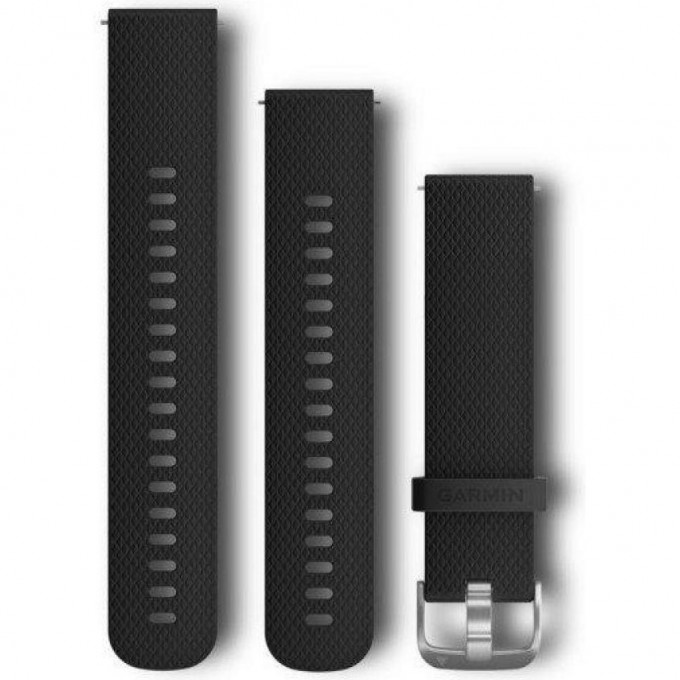 Ремешок сменный для GARMIN VENU, 20 MM BAND, BLACK/SLATE 010-12932-11 Ремешок сменный для GARMIN VENU, 20 MM BAND, BLACK/SLATE 010-12932-11