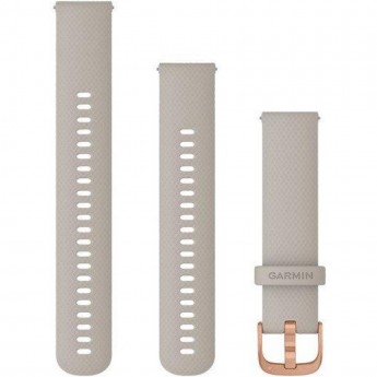 Ремешок сменный для GARMIN VENU, 20MM BAND, LIGHT SAND/ROSE GOLD Ремешок сменный для GARMIN VENU, 20MM BAND, LIGHT SAND/ROSE GOLD