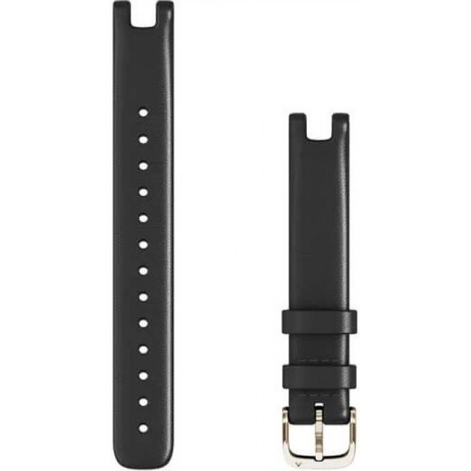 Ремешок сменный GARMIN LILY BANDS (14 MM), BLACK ITALIAN LEATHER WITH CREAM GOLD HARDWARE 010-13068-A1 Ремешок сменный GARMIN LILY BANDS (14 MM), BLACK ITALIAN LEATHER WITH CREAM GOLD HARDWARE 010-13068-A1
