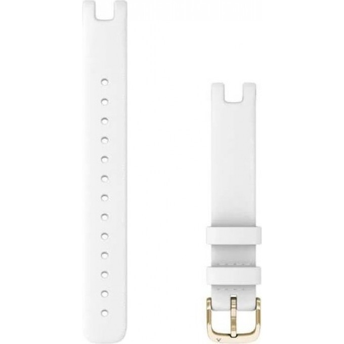 Ремешок сменный GARMIN LILY BANDS (14 MM), WHITE LEATHER WITH CREAM GOLD HARDWARE 010-13068-A3 Ремешок сменный GARMIN LILY BANDS (14 MM), WHITE LEATHER WITH CREAM GOLD HARDWARE 010-13068-A3