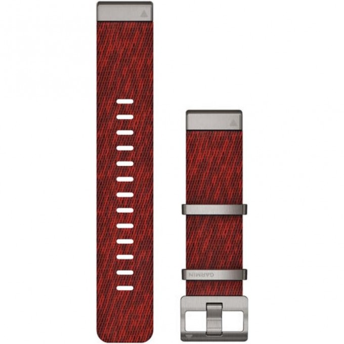 Ремешок сменный GARMIN QUICKFIT 22 WATCH STRAPS JACQUARD-WEAVE NYLON STRAP – RED 11212 Ремешок сменный GARMIN QUICKFIT 22 WATCH STRAPS JACQUARD-WEAVE NYLON STRAP – RED 11212
