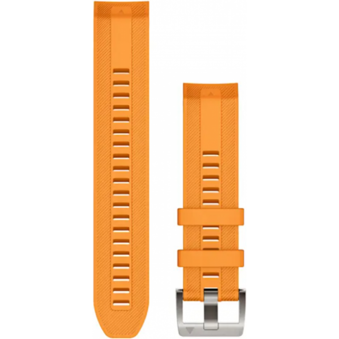 Ремешок сменный GARMIN QUICKFIT 22 WATCH STRAPS SPARK ORANGE SILICONE STRAP 11755 Ремешок сменный GARMIN QUICKFIT 22 WATCH STRAPS SPARK ORANGE SILICONE STRAP 11755