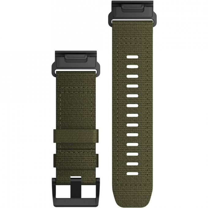 Ремешок сменный GARMIN QuickFit 26 мм (нейлоновый) тактический, зеленый 010-13010-10 Ремешок сменный GARMIN QuickFit 26 мм (нейлоновый) тактический, зеленый 010-13010-10
