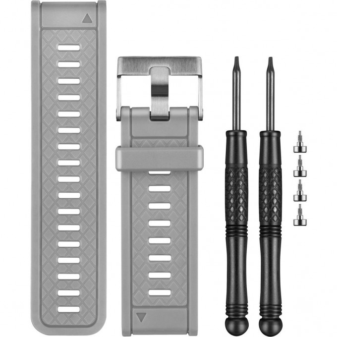 Ремешок сменный (светло-серый) GARMIN для Quatix 010-11814-21 Ремешок сменный (светло-серый) GARMIN для Quatix 010-11814-21