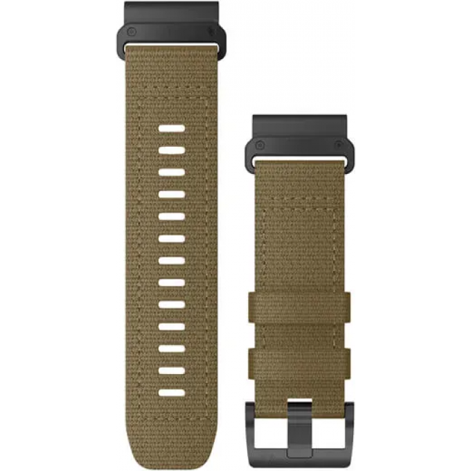 Тканевый ремешок GARMIN QUICKFIT 26 для Tactix, Fenix 5X/6X/7X, Quatix, D2, Foretrex, Descent, тактический бежевый 010-13010-11 Тканевый ремешок GARMIN QUICKFIT 26 для Tactix, Fenix 5X/6X/7X, Quatix, D2, Foretrex, Descent, тактический бежевый 010-13010-11