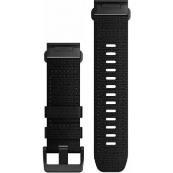 Тканевый ремешок GARMIN QUICKFIT 26 для tactix, fenix 5X/6X/7X, quatix, D2, Foretrex, Descent, тактический черный Тканевый ремешок GARMIN QUICKFIT 26 для tactix, fenix 5X/6X/7X, quatix, D2, Foretrex, Descent, тактический черный
